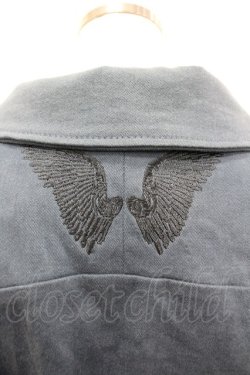 画像3: Rozen Kavalier / 襟刺繍コート  ブルー I-26-03-12-038-OO-CO-SA-ZI