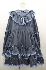 画像1: JennyFax / Losing Color Lolita  ネイビー I-26-03-12-044-LO-OP-SA-ZI (1)