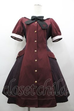 画像3: Amavel / Wonder Magicケープワンピース  ボルドー I-26-03-12-049-CA-OP-SA-ZI