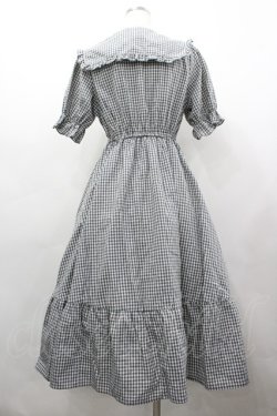 画像2: m petit by misako / AM*ギンガムCHKワンピース M 黒チェック I-26-03-12-051-LO-OP-SA-ZI