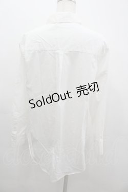 画像4: Jane Marple Dans Le Salon / フロントリボン長袖ブラウス  白 I-26-03-12-005-JM-BL-SA-ZI