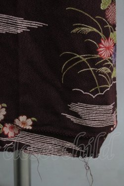 画像3: KANEKO ISAO / ちりめんチャイナワンピース  パープル I-26-03-12-059-EL-OP-SA-ZI