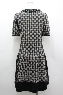 画像2: DOLLY GIRL / 切替ワンピース  黒 I-26-03-12-060-LO-OP-TE-ZI