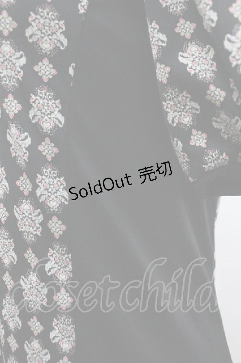 画像3: DOLLY GIRL / 切替ワンピース  黒 I-26-03-12-060-LO-OP-TE-ZI (3)