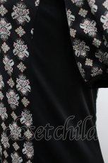 画像3: DOLLY GIRL / 切替ワンピース  黒 I-26-03-12-060-LO-OP-TE-ZI (3)