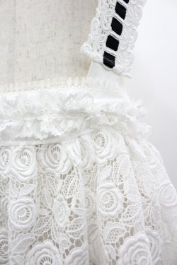 画像3: RUSANJIN ROOM / レースエプロン  白Ｘ黒 I-26-03-12-062-GO-OP-SA-ZI