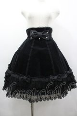 Angelic Pretty / リボンカクテルスカート  黒 I-26-03-12-063-AP-SK-SA-ZI