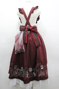 画像2: Amavel / 大正浪漫の夢紀行ミドルスカート  ボルドー I-26-03-12-064-CA-SK-SA-ZI