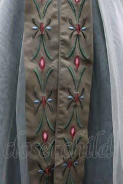 画像3: shimamura × chiharu / アナと雪の女王スカート L グリーン I-26-03-12-067-LO-SK-SA-ZI