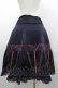 画像2: Ozz oneste / 蝶刺繍&裾レース2wayスカート  ネイビー I-26-03-12-072-OO-SK-SA-ZI (2)