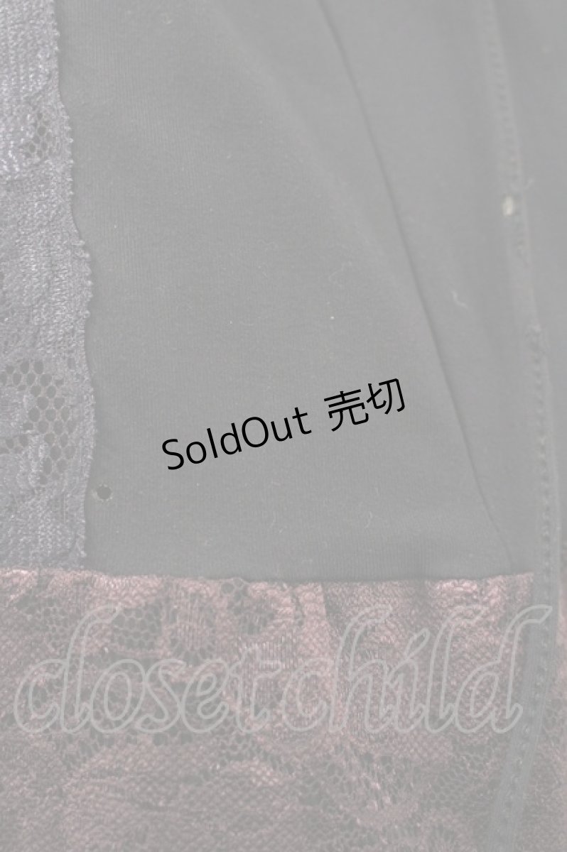 画像5: Ozz oneste / 蝶刺繍&裾レース2wayスカート  ネイビー I-26-03-12-072-OO-SK-SA-ZI (5)