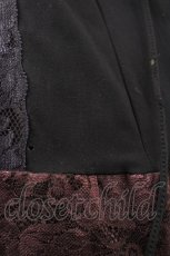 画像5: Ozz oneste / 蝶刺繍&裾レース2wayスカート  ネイビー I-26-03-12-072-OO-SK-SA-ZI (5)