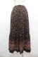 画像2: INGEBORG / ツタ花ptスカート M ブラック I-26-03-12-076-LO-SK-SA-ZI (2)