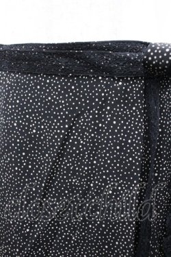 画像3: INGEBORG / ランダム水玉巻きスカート M ブラック I-26-03-12-080-LO-SK-SA-ZI