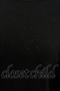 画像2: Maison de minette / frill sleeve cutsew（フリルスリーブカットソー）  黒 I-26-03-12-008-LO-TO-SA-ZI