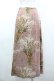 画像2: KANEKO ISAO / すすきブーケ柄スカート  ピンク I-26-03-12-084-EL-SK-SA-ZI (2)
