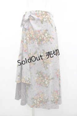 画像1: KANEKO ISAO / チューリップブーケスカート  パープル I-26-03-12-085-0-SK-SA-ZI