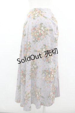 画像2: KANEKO ISAO / チューリップブーケスカート  パープル I-26-03-12-085-0-SK-SA-ZI