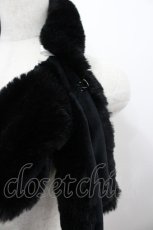 画像3: m petit by misako / リボンファーティペット  黒 I-26-03-12-094-LO-ZA-SA-ZT651 (3)