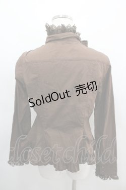 画像3: Angelic Pretty / ロイヤルクィーンブラウス  ブラウン I-26-03-12-001-AP-BL-SA-ZI