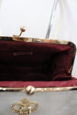 画像3: BABY,THE STARS SHINE BRIGHT / 王冠がま口Bag  白 I-26-03-12-095-BA-BG-SA-ZI (3)