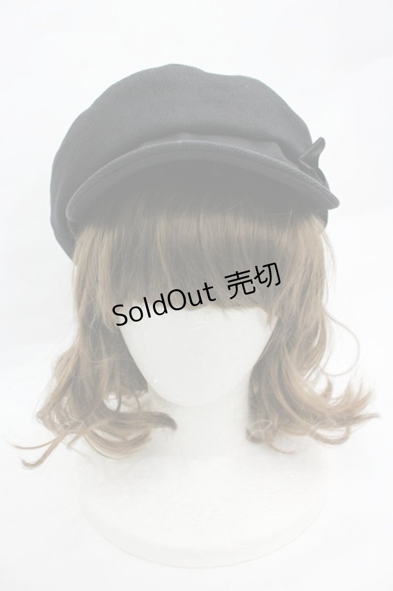 画像2: m petit by misako / AM*サンリオリボンキャスケット  黒 I-26-03-12-105-LO-AC-HR-ZI (2)