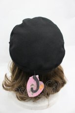 画像3: m petit by misako / AM*サンリオリボンキャスケット  黒 I-26-03-12-105-LO-AC-HR-ZI (3)