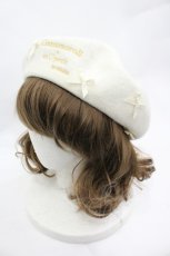 画像3: m petit by misako / サンリオキャラクターズコラボ ハローキティ バスクリボンベレー  アイボリー I-26-03-12-106-LO-AC-HR-ZTK033 (3)