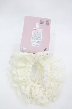 画像2: m petit by misako / TT*AM2Pシュシュ  アイボリー I-26-03-12-111-LO-ZA-HR-ZI