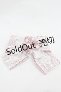 MOMOKO HOUSE / ギンガムフラワーリボンレース2WAY  赤Ｘ白チェック I-26-03-12-115-LO-ZA-SA-ZI