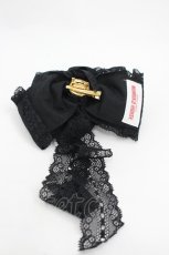 画像2: MOMOKO HOUSE / ローズレースリボン2WAY  黒 I-26-03-12-117-LO-ZA-SA-ZI (2)