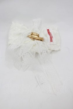画像2: MOMOKO HOUSE / ローズレースリボン2WAY  白 I-26-03-12-118-LO-ZA-SA-ZI