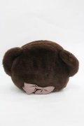 m petit by misako / AM クマサンポーチ  ブラウン I-26-03-12-121-LO-ZA-TE-ZI