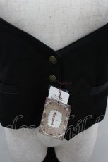 画像2: Amavel / Classic Schoolトレーン付ベスト  黒 I-26-03-12-011-CA-TO-SA-ZI (2)