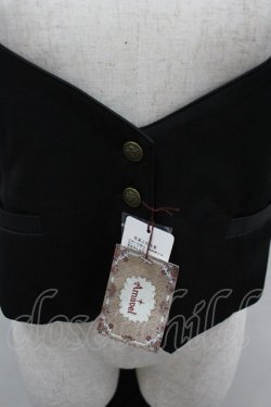 画像2: Amavel / Classic Schoolトレーン付ベスト  黒 I-26-03-12-011-CA-TO-SA-ZI