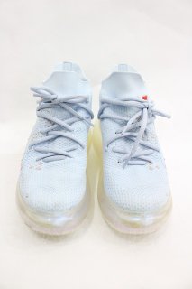 MIKIOSAKABE / JennyFax Hana Embroidery Shoes UK4 サックス I-26-03