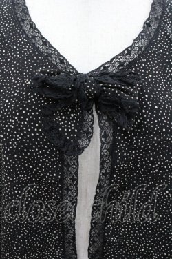 画像2: INGEBORG / ランダム水玉ボレロカーディガン M ブラック I-26-03-12-012-LO-TO-SA-ZI