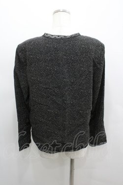 画像3: INGEBORG / ランダム水玉ボレロカーディガン M ブラック I-26-03-12-012-LO-TO-SA-ZI