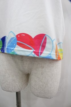 画像2: ACDC RAG / カプセルモンスター チビTシャツ  白Ｘ緑Ｘカラフル I-26-03-12-018-PU-TO-SA-ZI