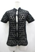 INGEBORG / ニットチャイナトップス  ブラック I-26-03-12-027-LO-TO-SA-ZI