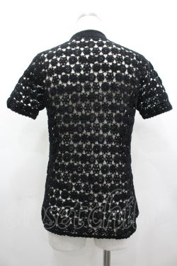 画像2: INGEBORG / ニットチャイナトップス  ブラック I-26-03-12-027-LO-TO-SA-ZI