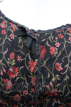 画像3: INGEBORG / ペイズリー柄ノースリーブブラウス M ブラック I-26-03-12-029-LO-BL-SA-ZI