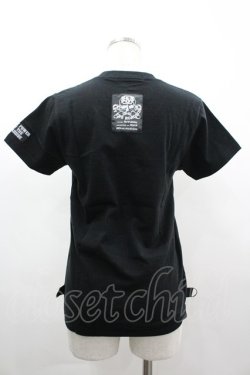 画像2: SEX POT ReVeNGe / ハンドプリントTシャツ  黒Ｘ白Ｘ赤 I-26-03-14-032-SP-TO-SA-ZI