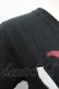 画像3: SEX POT ReVeNGe / ハンドプリントTシャツ  黒Ｘ白Ｘ赤 I-26-03-14-032-SP-TO-SA-ZI (3)