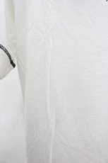 画像3: ALGONQUINS / 骸骨プリント半袖カットソー  白Ｘ黒 I-26-03-14-033-AL-TO-SA-ZI (3)