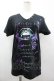 画像1: SEX POT ReVeNGe / SEX POT OSAKAタグTシャツ  黒ＸパープルＸグリーン I-26-03-14-034-SP-TO-SA-ZI (1)
