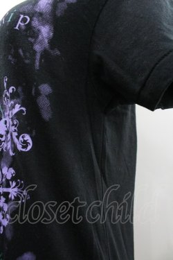 画像3: SEX POT ReVeNGe / SEX POT OSAKAタグTシャツ  黒ＸパープルＸグリーン I-26-03-14-034-SP-TO-SA-ZI