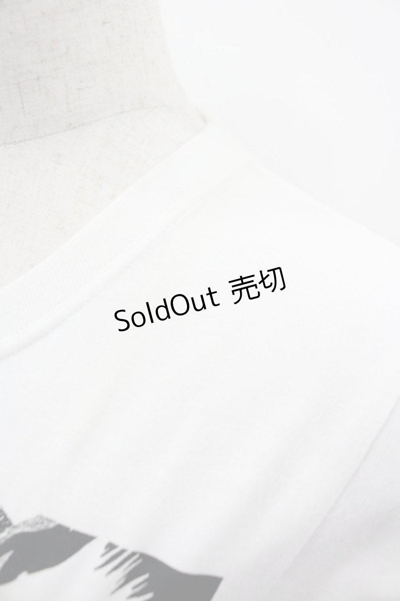 画像3: SEX POT ReVeNGe / 切り抜き風プリントTシャツ  白Ｘ黒Ｘ赤 I-26-03-14-035-SP-TO-SA-ZI (3)