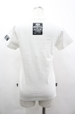 画像2: SEX POT ReVeNGe / 英字プリントTシャツ  白Ｘ黒Ｘ紫 I-26-03-14-036-SP-TO-SA-ZI (2)