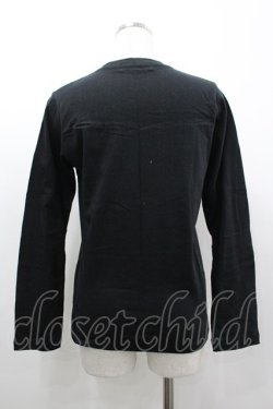 画像2: SEX POT ReVeNGe / ドクロプリントカットソー S 黒Ｘグレー I-26-03-14-037-SP-TO-SA-ZI